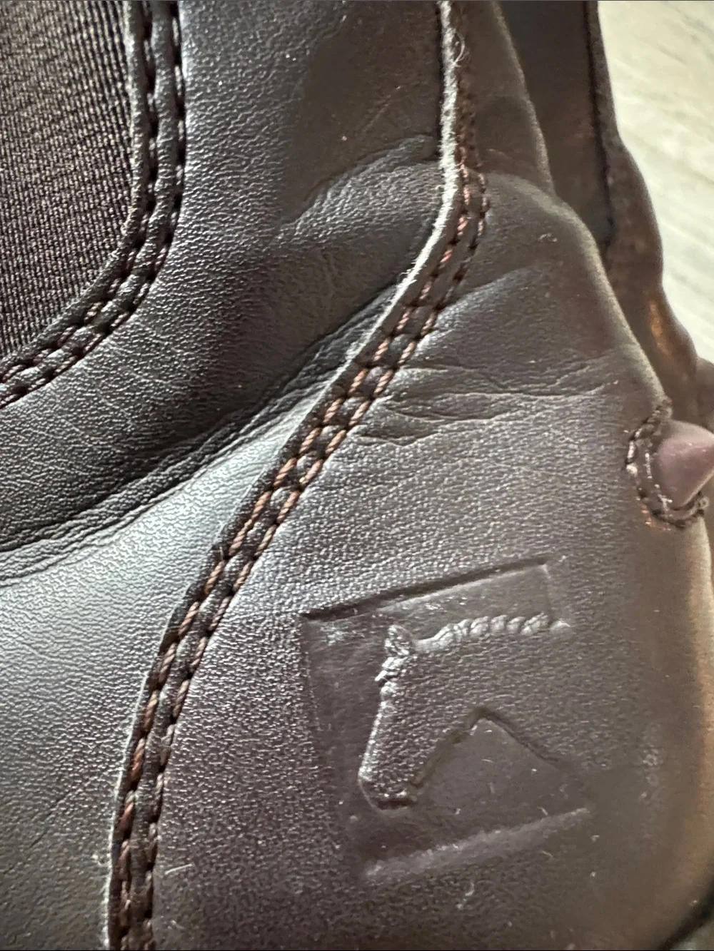 Women's 6 kids 4 brown-Zip Leather Ankle Paddock riding boots
